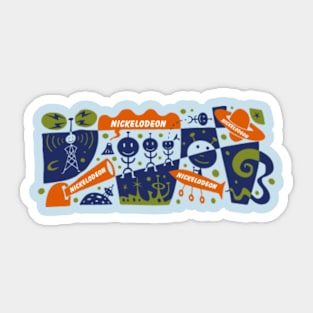 90's Nickelodeon Sticker